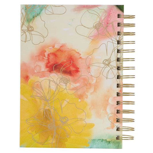 Faithfulness Pastel Watercolor Wirebound Journal