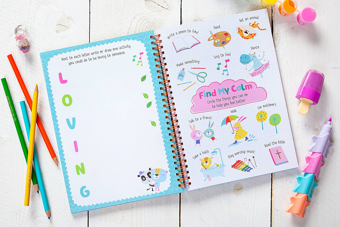 God Made Me (Kid's Journal