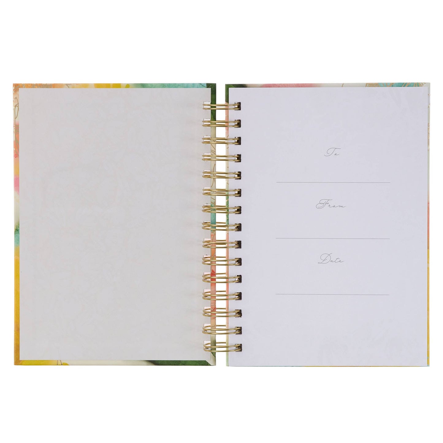 Faithfulness Pastel Watercolor Wirebound Journal
