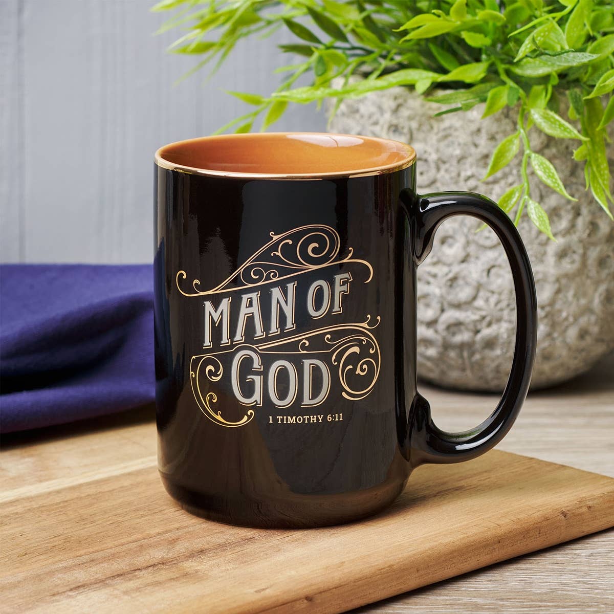 Man of God 1 Tim. 6:11 - Mug Black